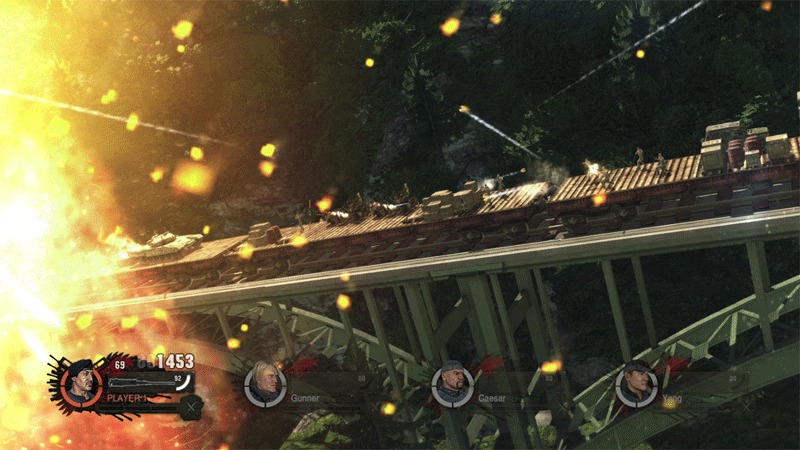 The Expendables 2 Videogame - Screenshot 1
