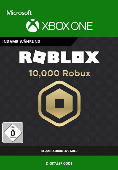 Roblox 10 000 Robux Xbox One Code Game Aldi Life - roblox guthaben 10