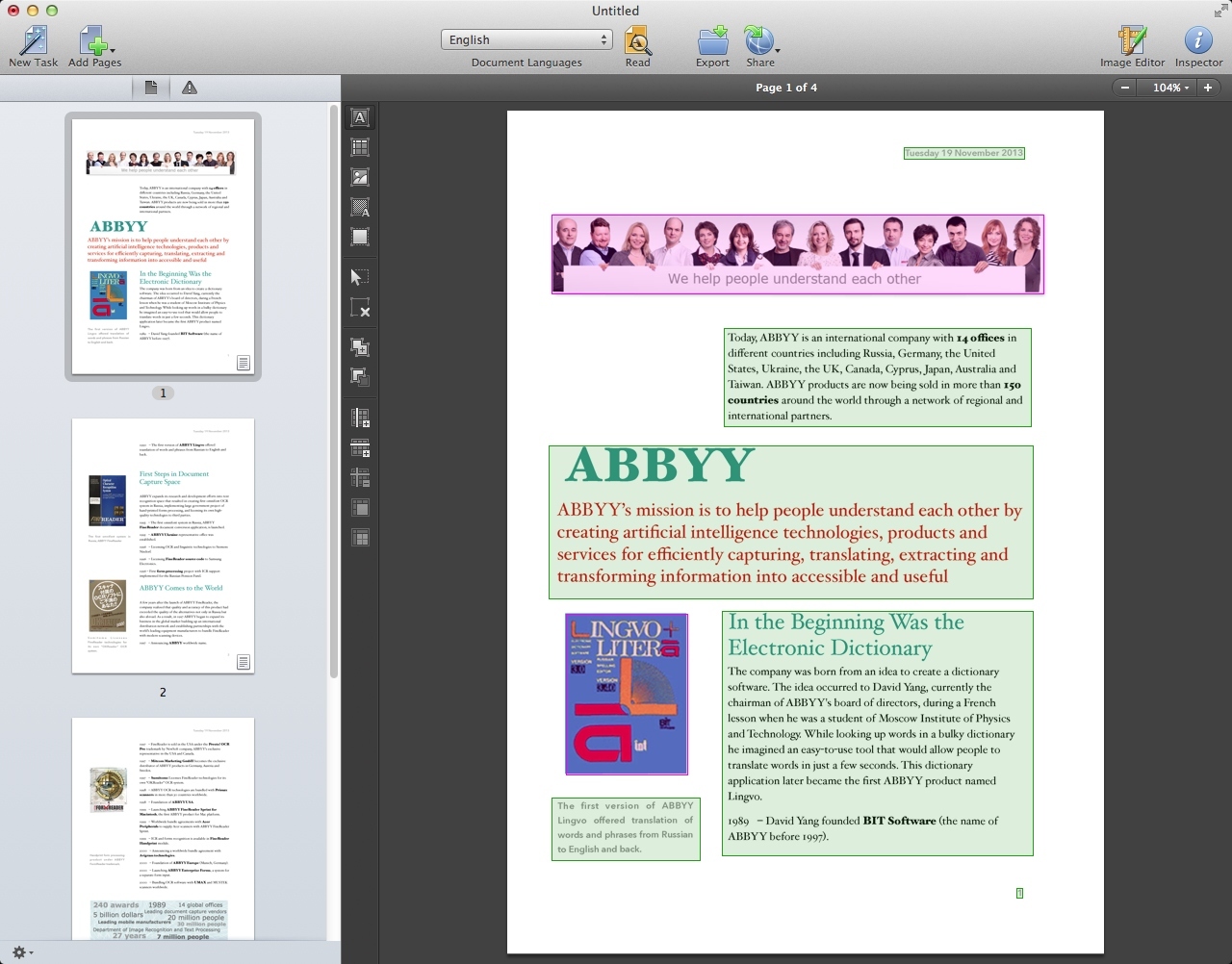 free for mac download ABBYY FineReader 16.0.14.7295