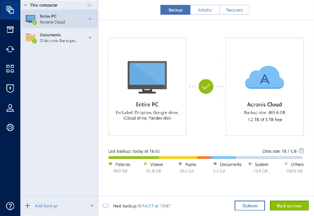acronis true image advanced 5 devices 1 year