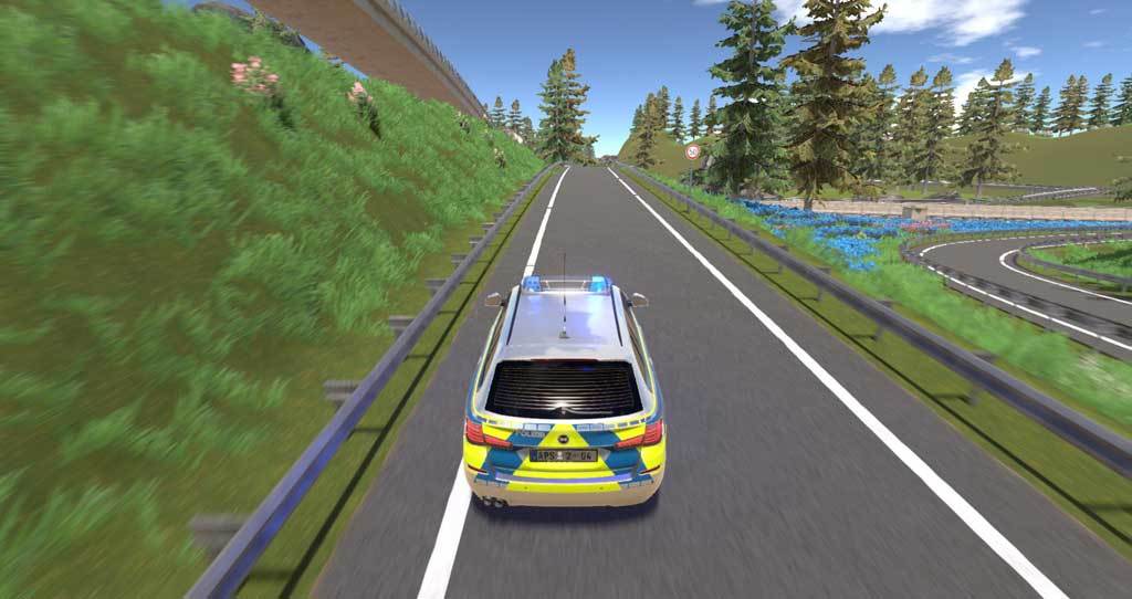 Simulateur De La Police Autoroutière Allemande 2