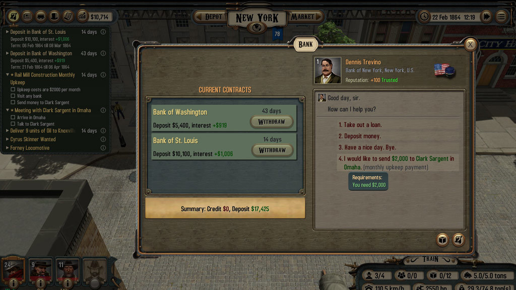 Bounty Train - NEW WEST (DLC)
