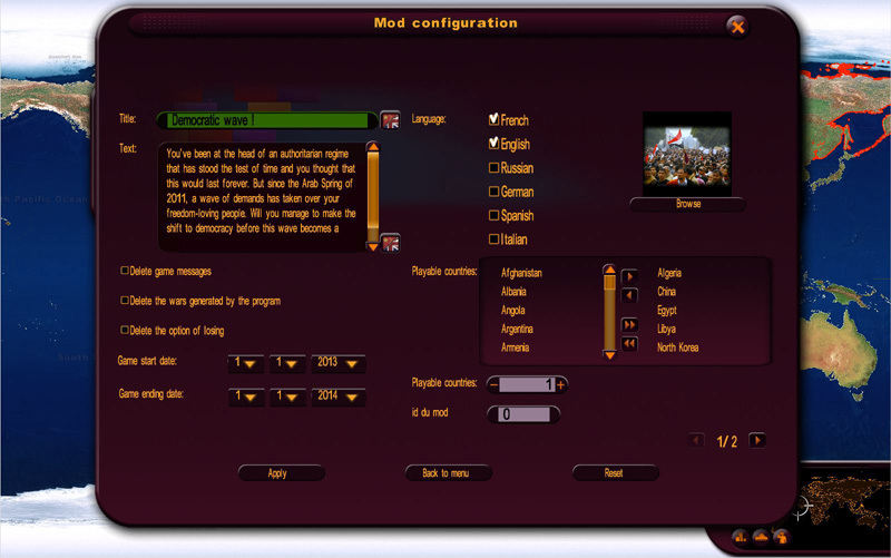 Masters of the World - Geo-Political Simulator 3 - Modding Tool Add-on