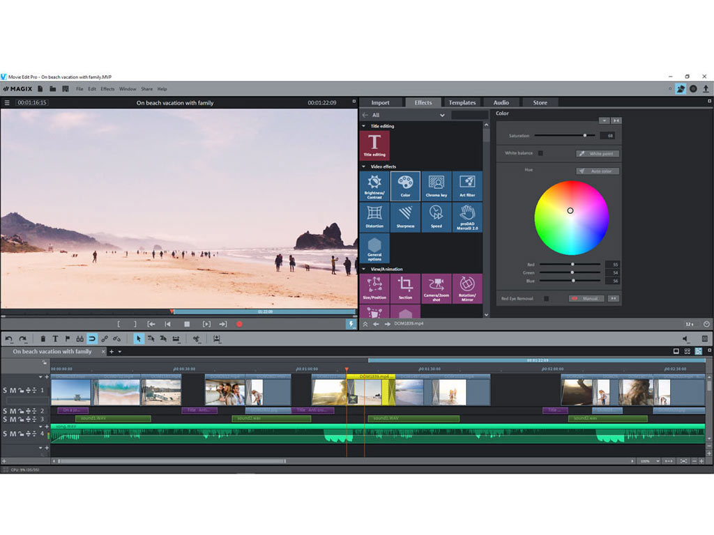 magix fastcut how to import a vimeo clip