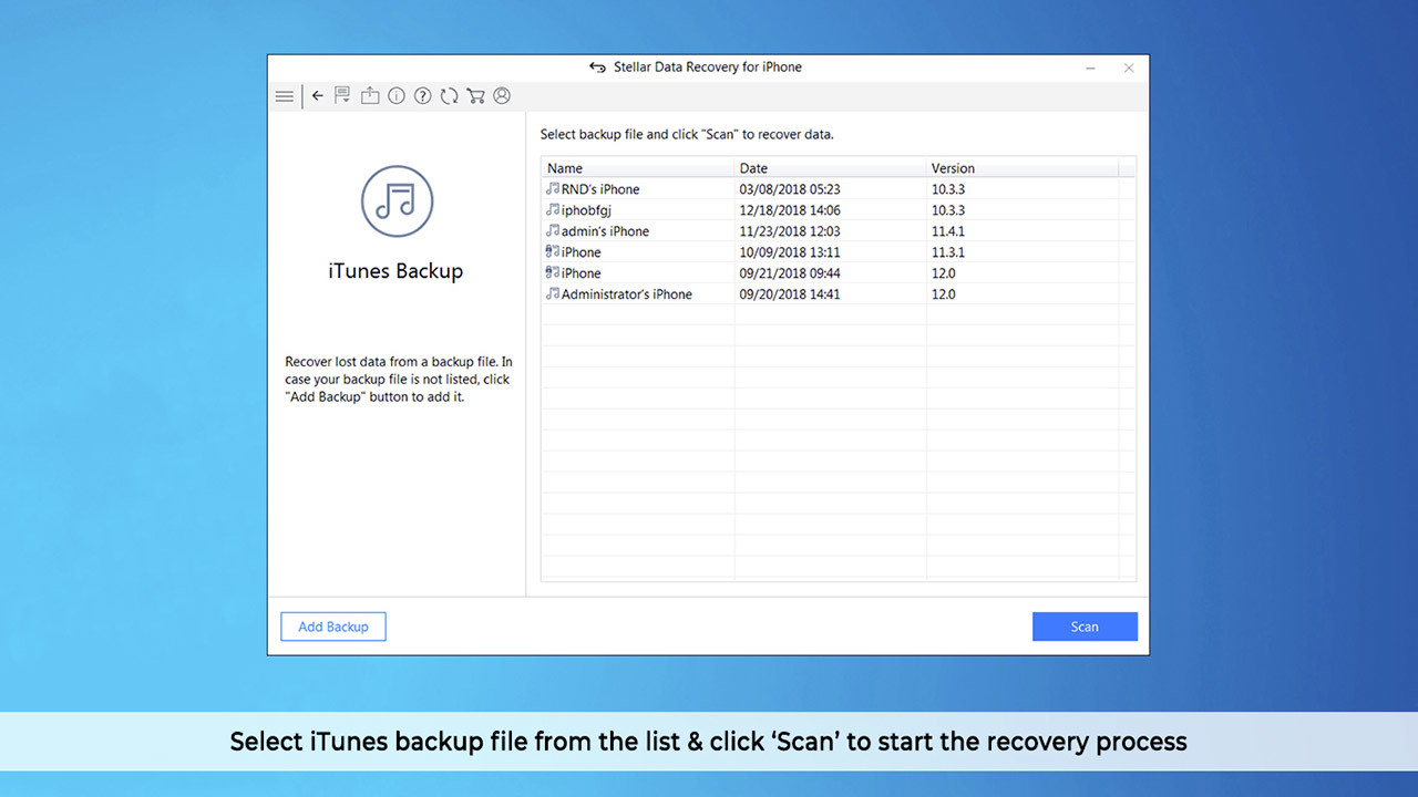 does stellar data recovery work on ipad