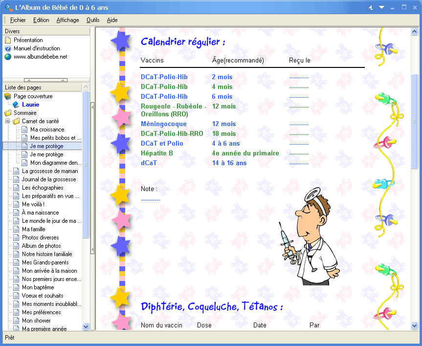 L Album De Bebe Tous Les Logiciels